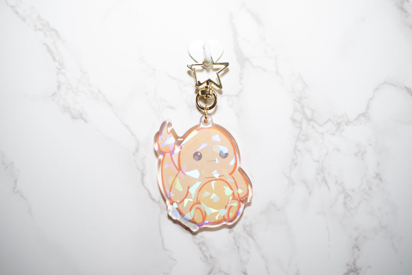 Chonky Char Epoxy Keychain