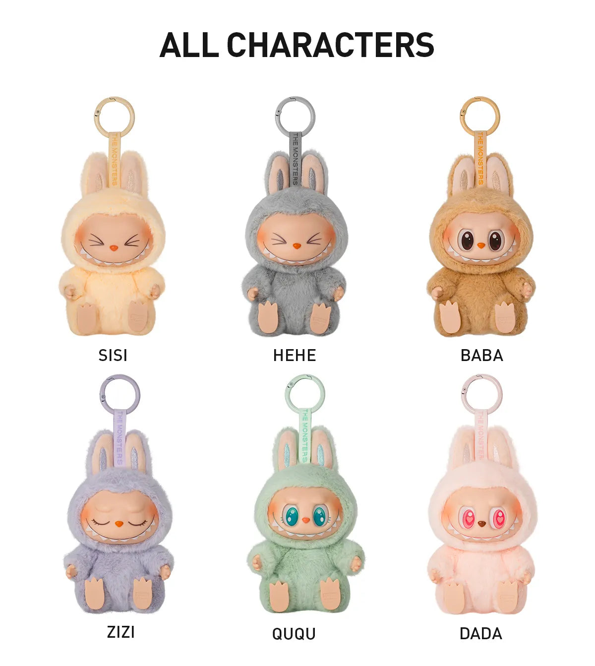POP MART THE MONSTERS Have A Seat Vinyl Plush Series - 1 Blind Box