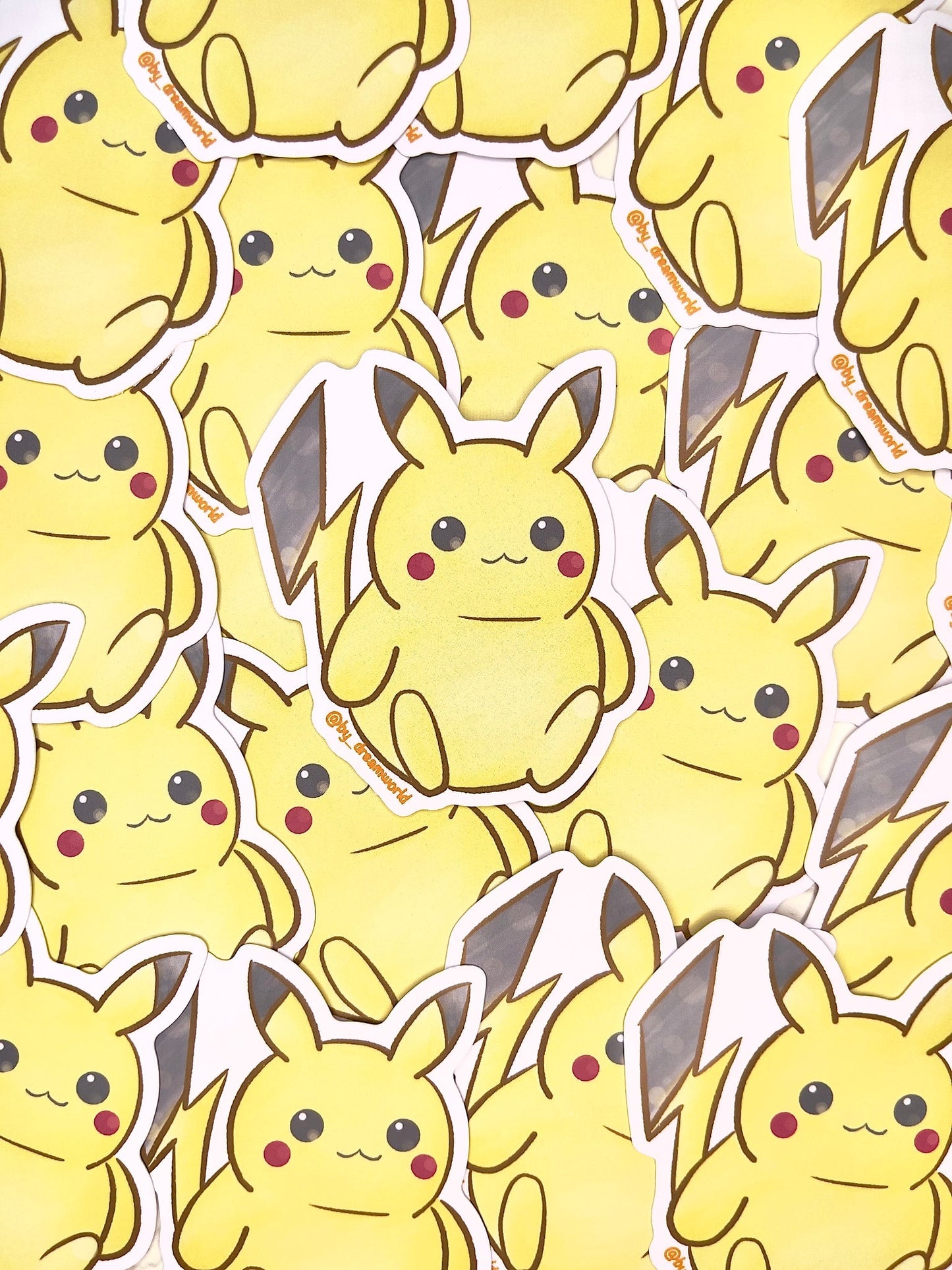 Dream World Chonky Starters Stickers