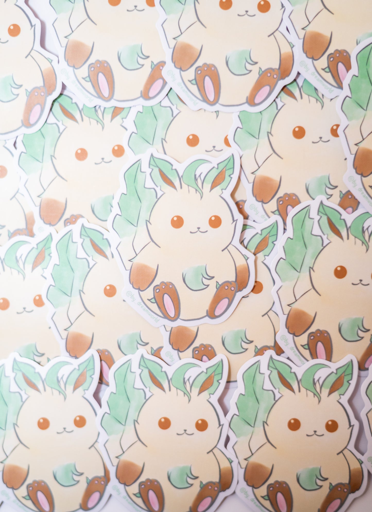 Dream World Eeveelutions Matte Vinyl Stickers