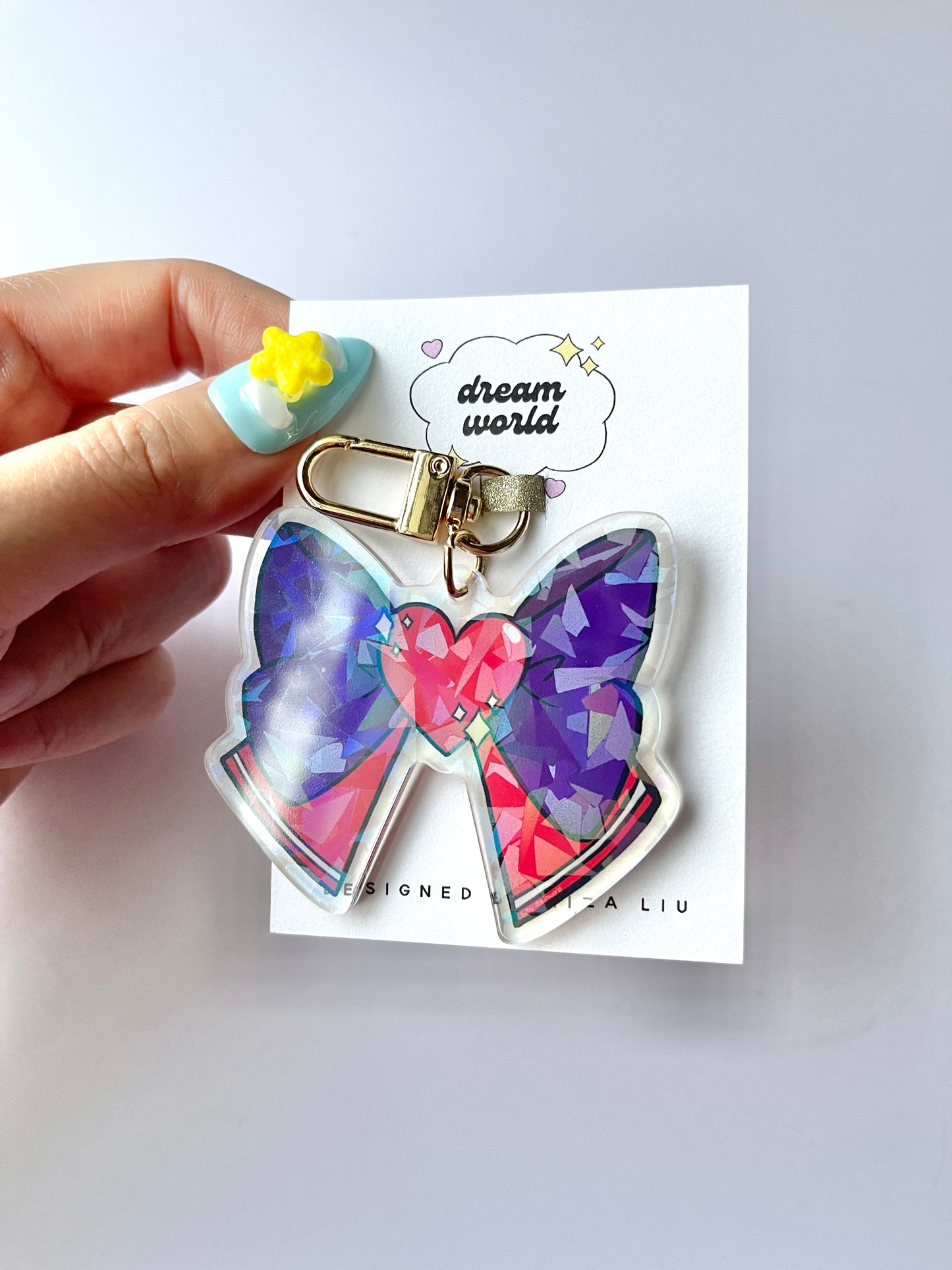 Dream World Sailor Mars Epoxy Keychain