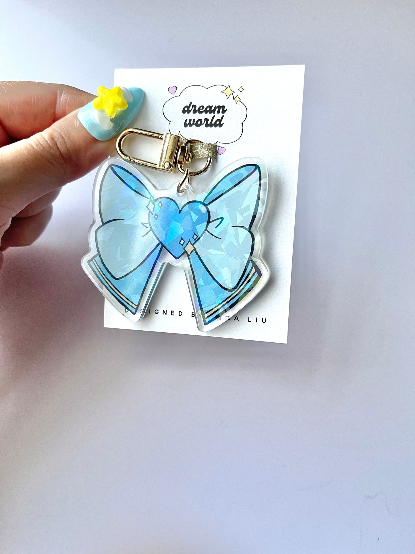 Dream World Sailor Mercury Epoxy Keychain
