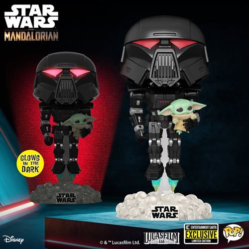 POP! #488 Dark Trooper with Grogu EE Exclusive
