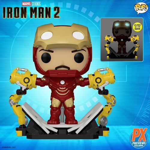 POP! #905 Iron Man 2 Iron Man MK IV with Gantry GITD 6" Previews