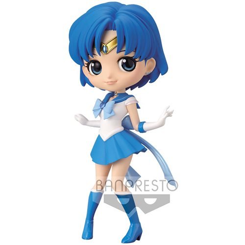 Pretty Guardian Sailor Moon Eternal the Movie Super Sailor Mercury Ver. A Q Posket Statue