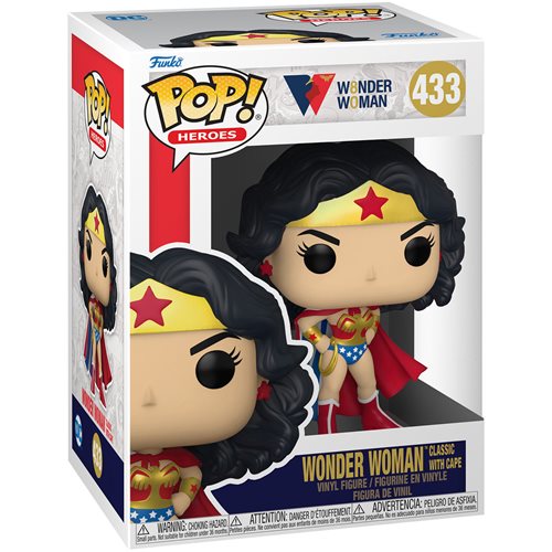 POP! #433 Wonder Woman Classic with Cape