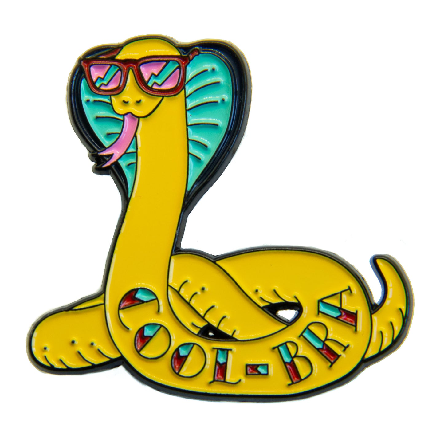 Cool-Bra Enamel Pin - Prescribed Collectibles
