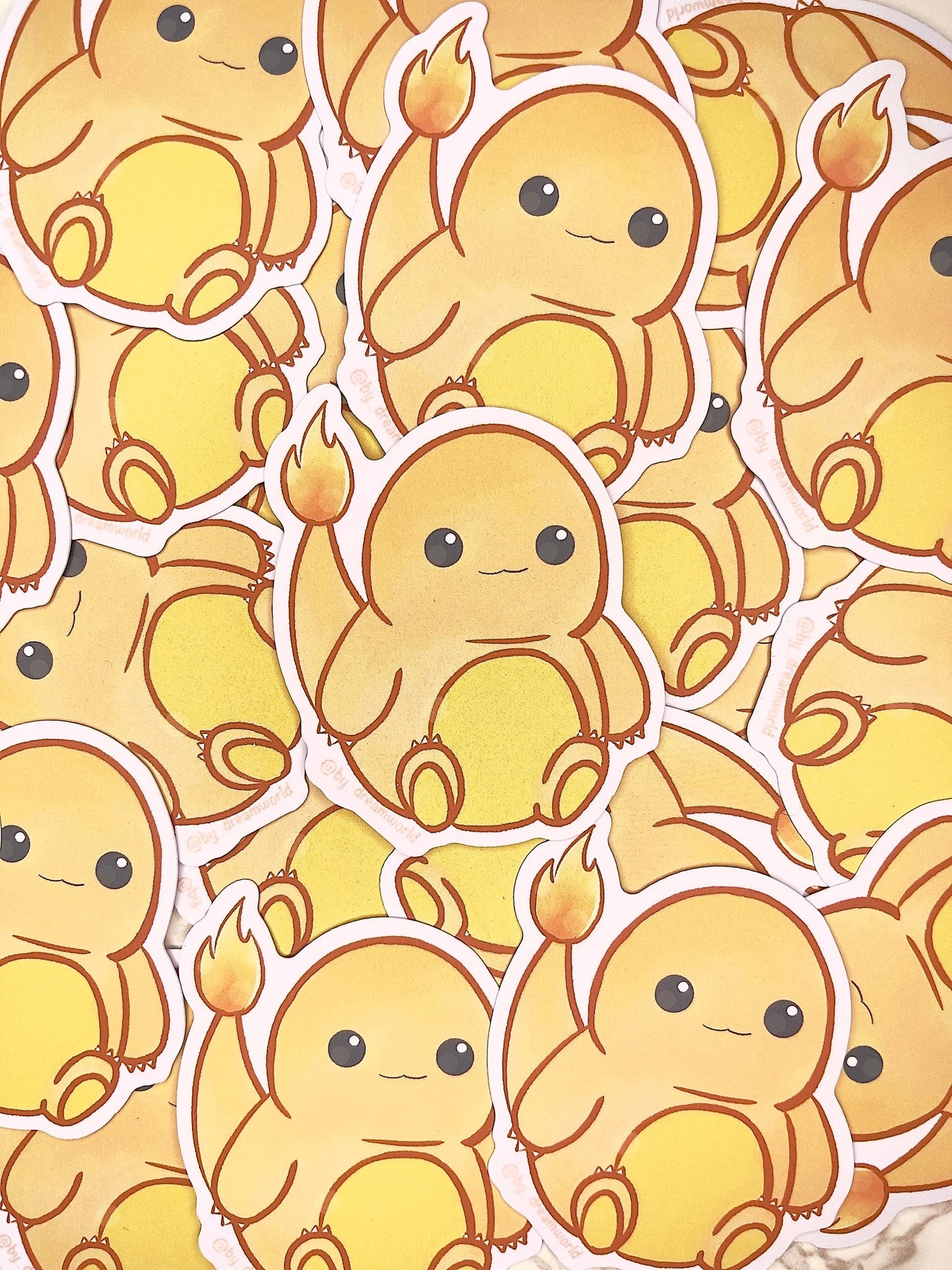 Dream World Chonky Starters Stickers