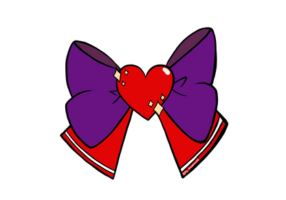 Dream World Sailor Scouts Inspired Bow Stickers