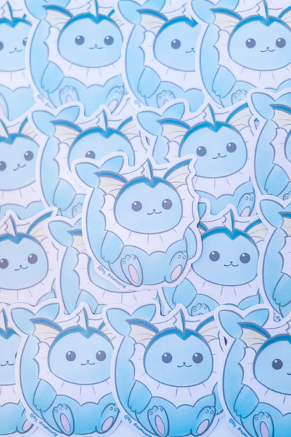 Dream World Eeveelutions Matte Vinyl Stickers