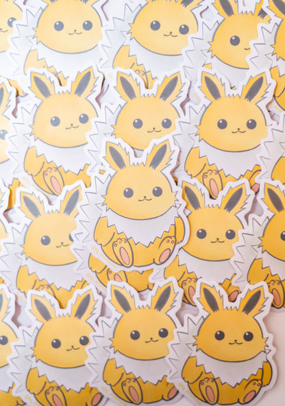 Dream World Eeveelutions Matte Vinyl Stickers