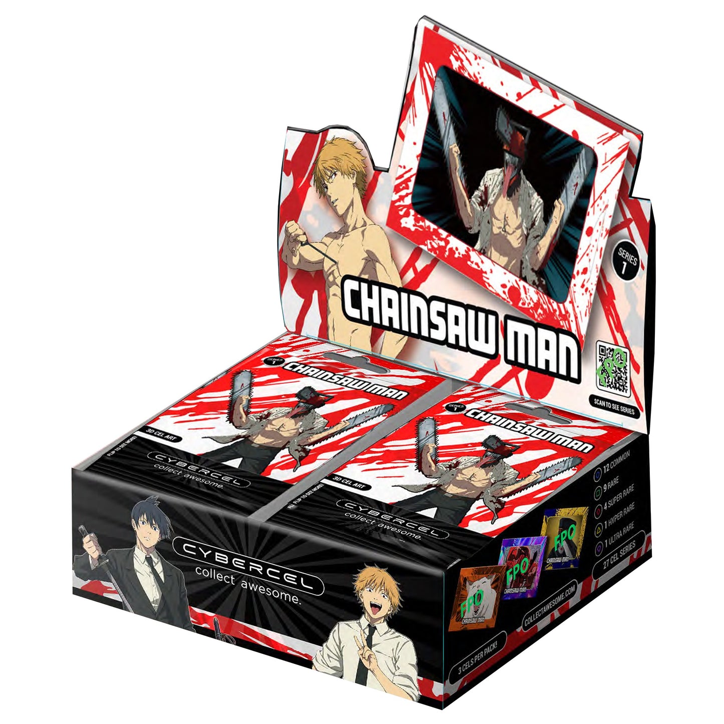 Cybercel Chainsaw Man Trading Cards Series 1