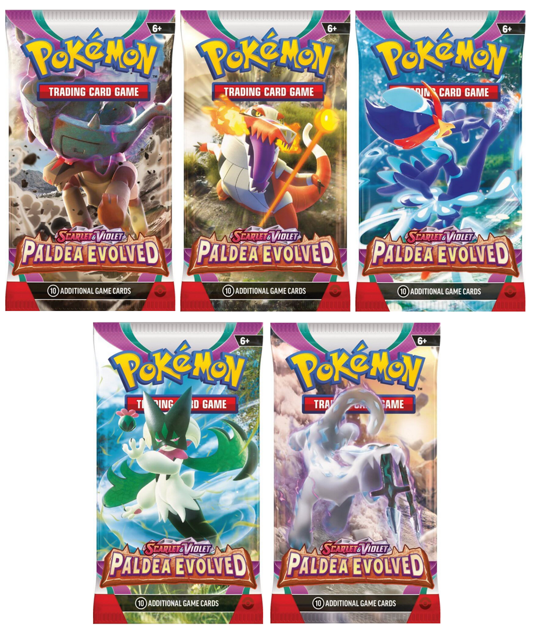 Pokemon TCG Paldea Evolved Booster Pack [English] Scarlet & Violet