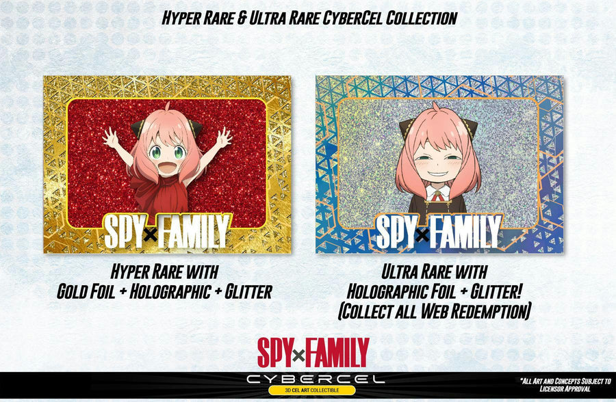 Cybercel Spy X Family Trading Cards Series 1
