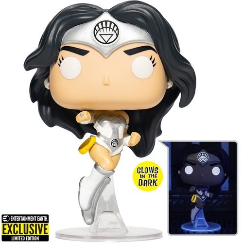 POP! #423 Wonder Woman White Lantern GITD