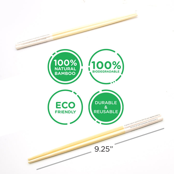 Fortune Bamboo Chopsticks