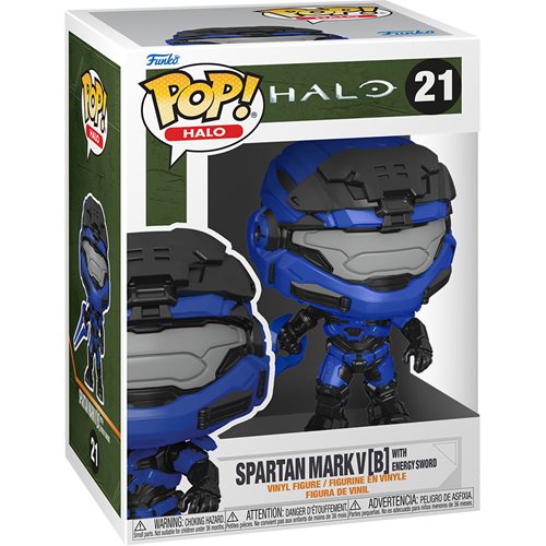 POP! #21 Halo Infinite Mark V Blue Energy Sword
