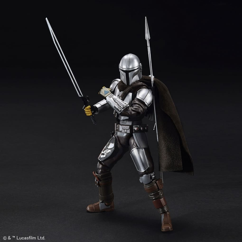 The Mandalorian Beskar Armor (Silver Coating Ver.) 1/12 Scale Model Kit