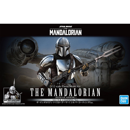 The Mandalorian Beskar Armor (Silver Coating Ver.) 1/12 Scale Model Kit