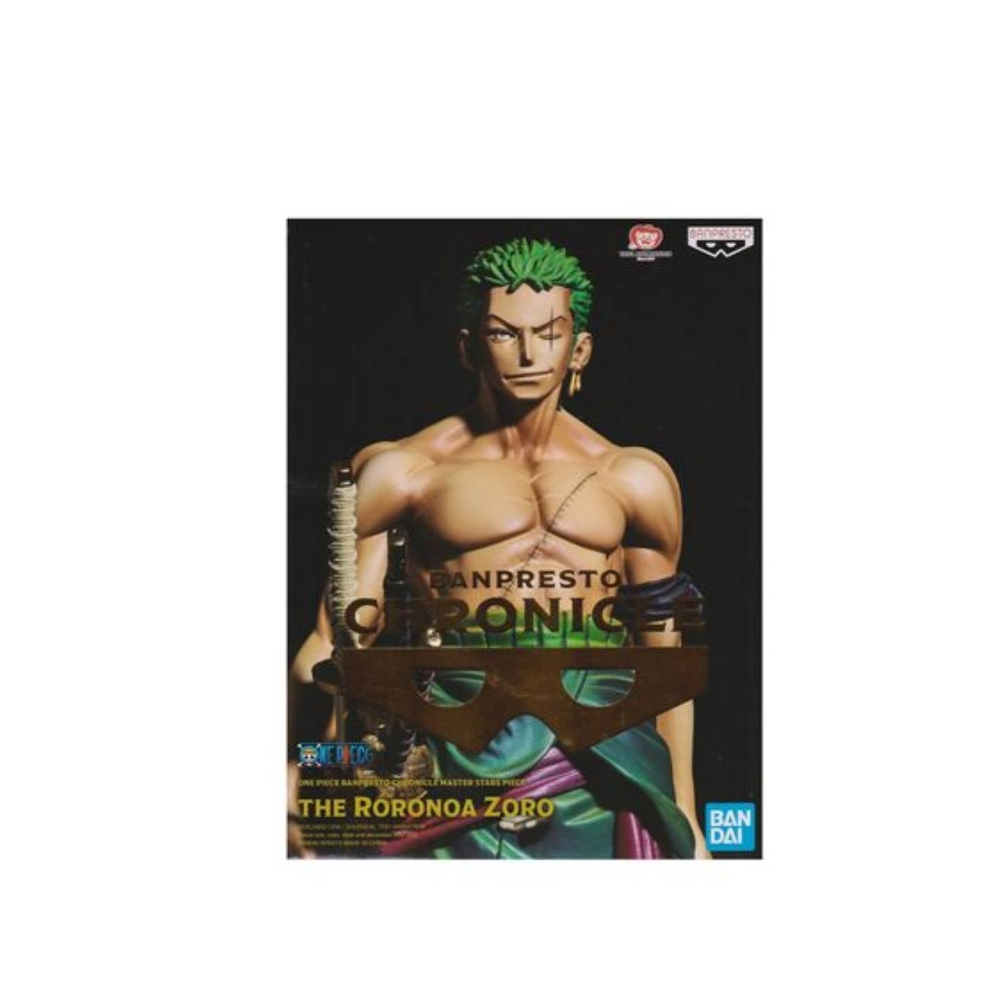 Banpresto One Piece Chronicle Master Stars Piece Roronoa Zoro Figure Statue  