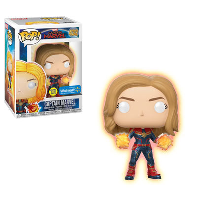 POP! #432 Captain Marvel GITD