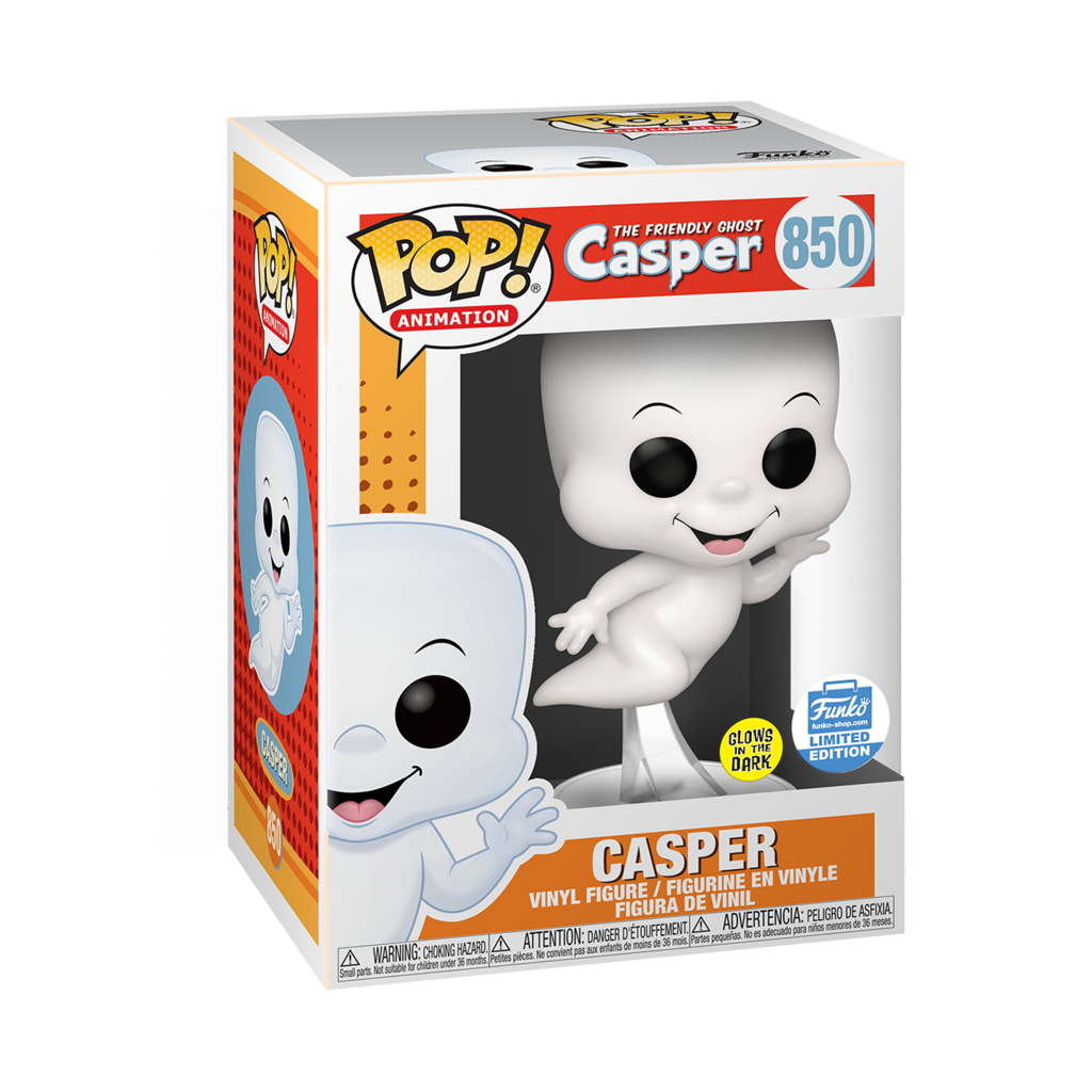 Funko Pop! Animation #850 Casper GITD - Prescribed Collectibles