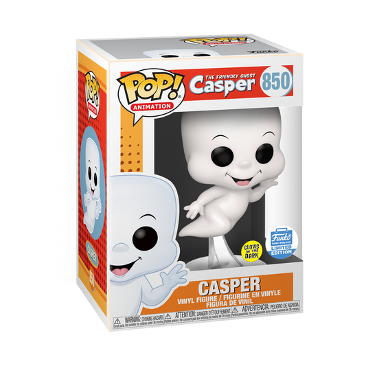 Funko Pop! Animation #850 Casper GITD - Prescribed Collectibles