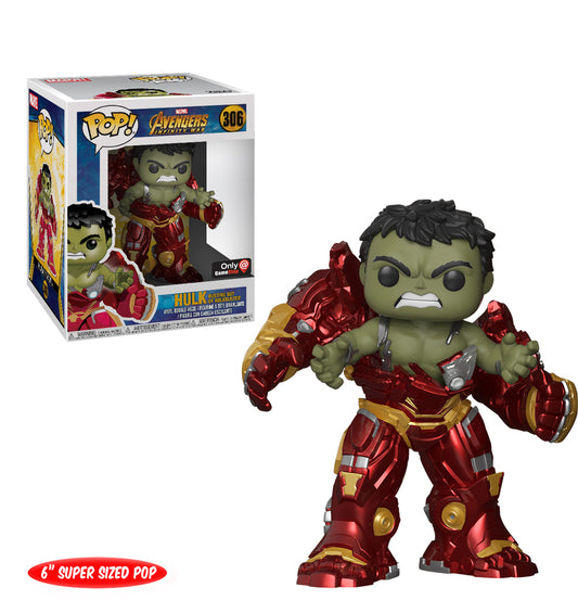 POP! #306 Hulk Busting Out of Hulkbuster 6"