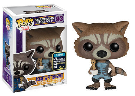 Funko Pop! Marvel #93 Rocket & Potted Groot - Prescribed Collectibles