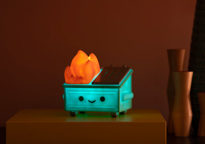 Dumpster Fire Lamp