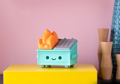 Dumpster Fire Lamp