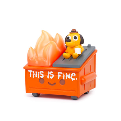 "This is Fine" Dumpster Fire