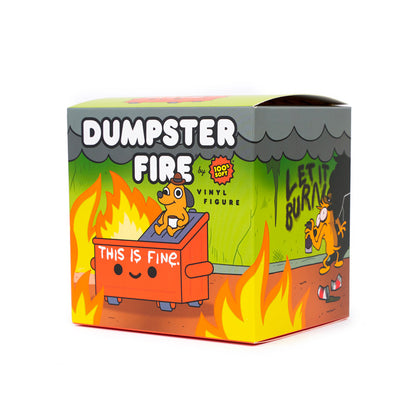 "This is Fine" Dumpster Fire
