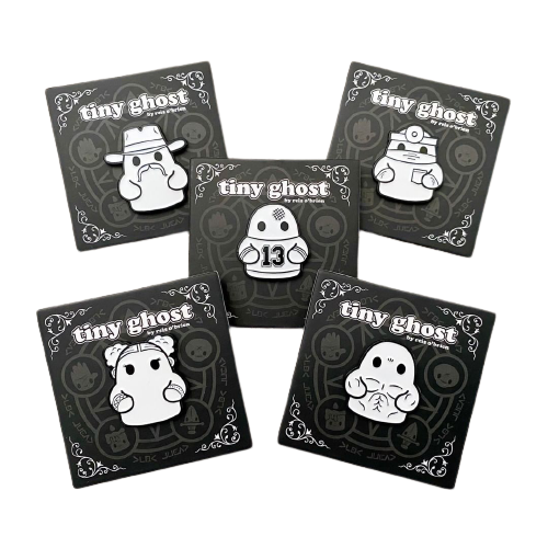 Bimtoy Tiny Ghost 5 Pin Set SDCC 2020 Exclusive
