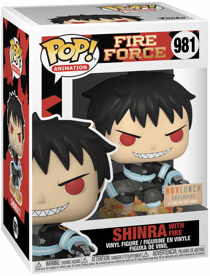 POP! #981 Shinra with Fire GITD