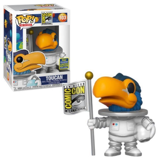 Funko Pop! Ad Icons #103 Toucan Astronaut - Prescribed Collectibles