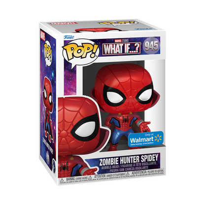 POP! #945 Zombie Hunter Spidey Metallic