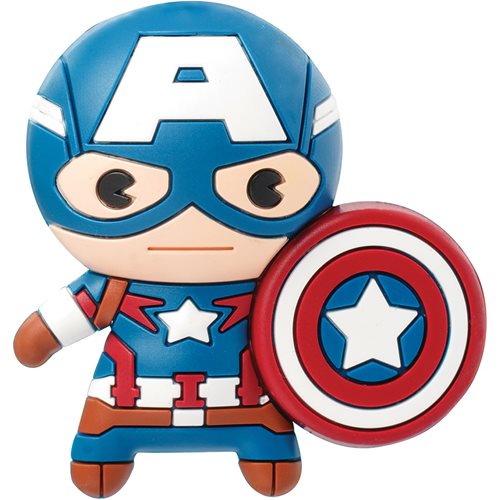 Captain America 3D Foam Magnet