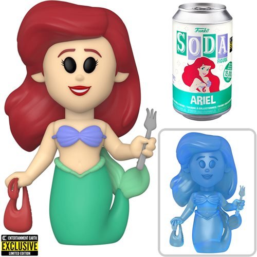 Little Mermaid Ariel Vinyl Soda Figure - EE Exclusive