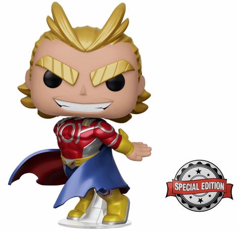 POP! #608 Silver Age All Might Metallic Special Edition