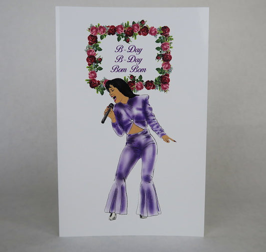 Selena Birthday Card